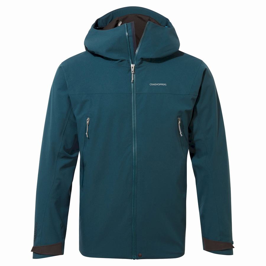 Dark Blue Craghoppers Dynamic Pro Men's Jackets | EYM573ZO