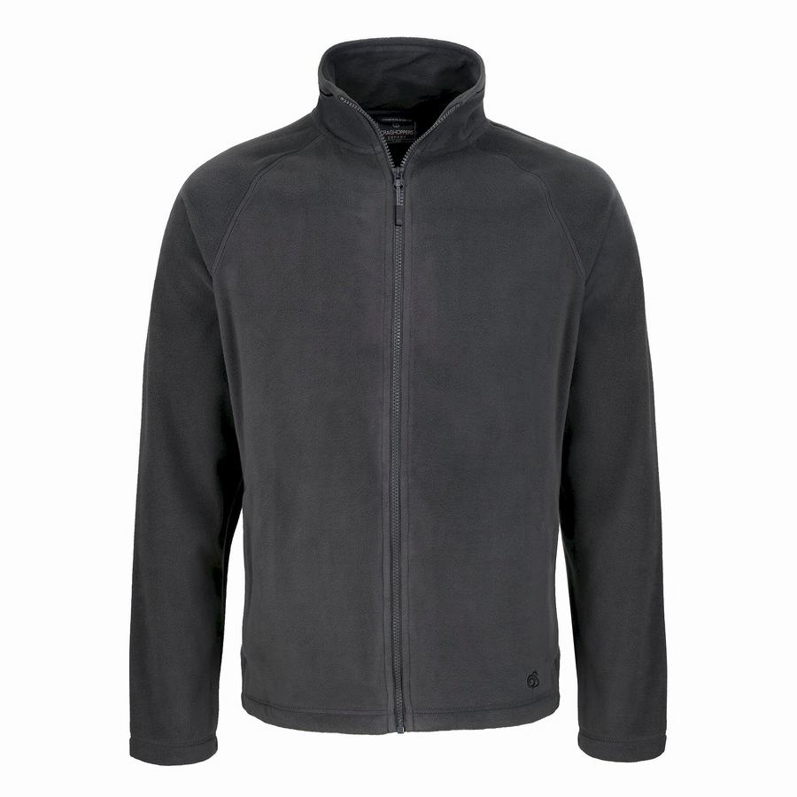 Dark Grey Craghoppers Expert Corey 200 Men's Sweaters | WZB7417SN