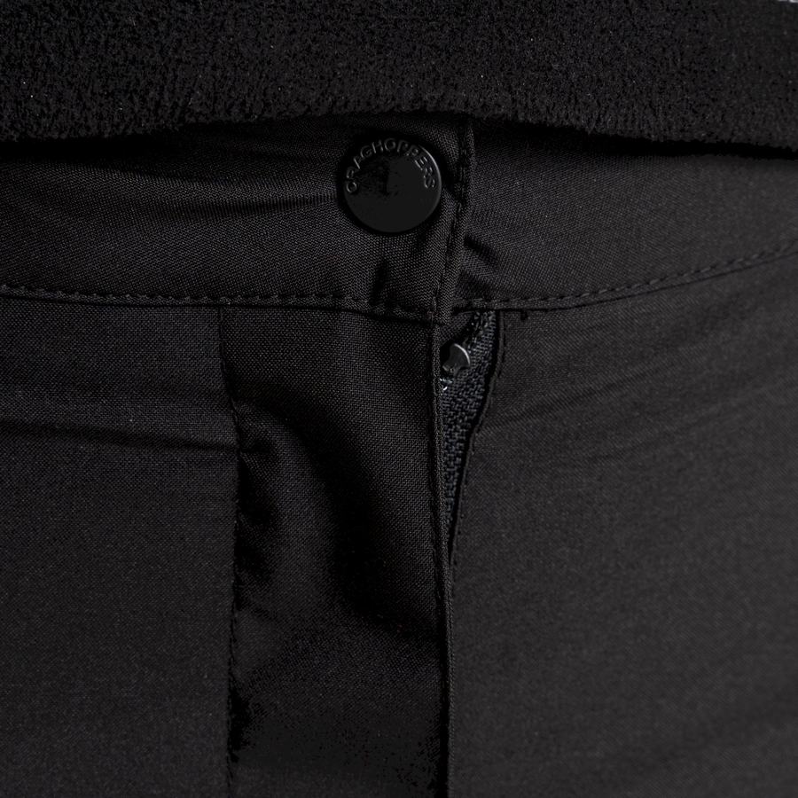 Black Craghoppers Airedale II Waterproof Women's Trousers | VVO7121TZ