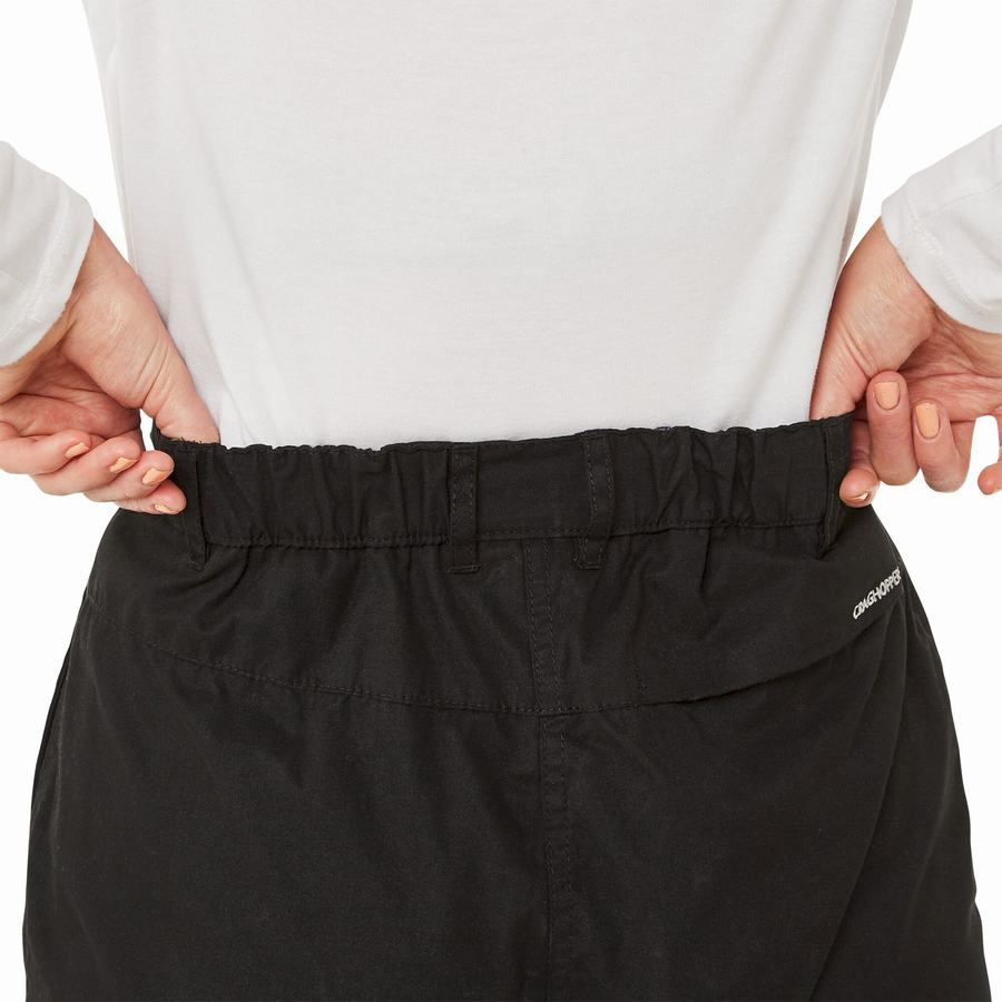 Black Craghoppers Classic Kiwi II Women's Trousers | TWN4856XW