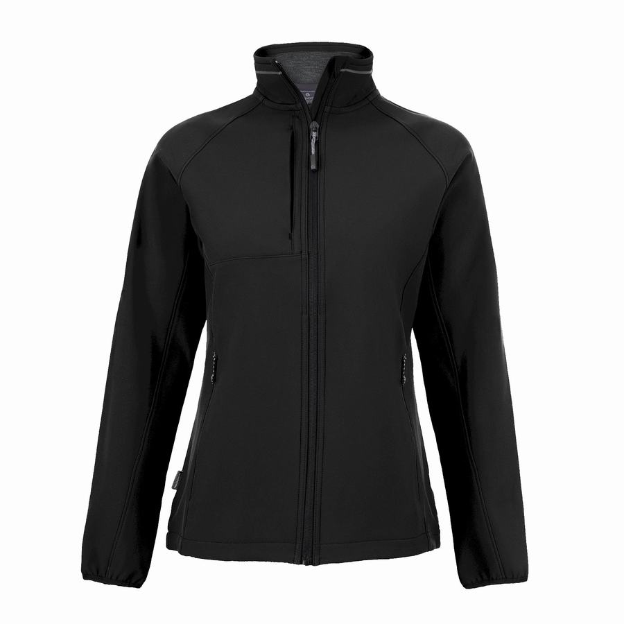 Black Craghoppers Expert Basecamp Softshell Women\'s Jackets | UGM7265SQ
