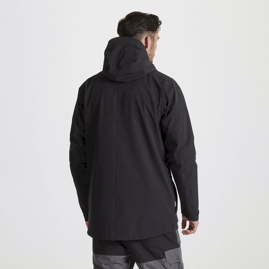 Black Craghoppers Expert Kiwi Pro Stretch 3in1 Men's Jackets | EXL1537VP