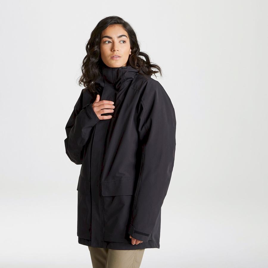 Black Craghoppers Expert Kiwi Pro Stretch 3in1 Men's Jackets | EXL1537VP