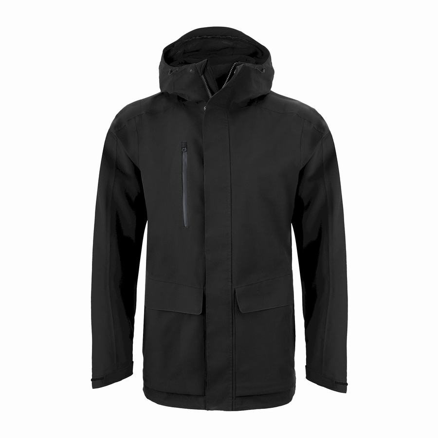 Black Craghoppers Expert Kiwi Pro Stretch 3in1 Men\'s Jackets | EXL1537VP