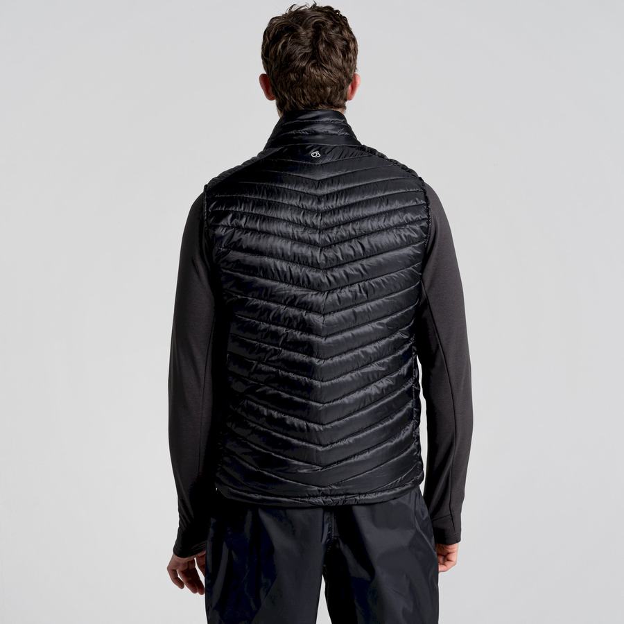 Black Craghoppers ExpoLite Insulated Vest Men's Gilets | NBJ4889QI
