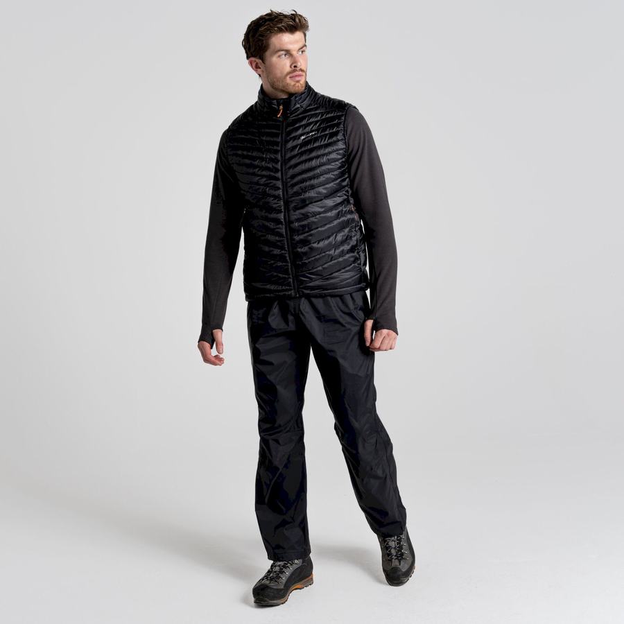 Black Craghoppers ExpoLite Insulated Vest Men's Gilets | NBJ4889QI