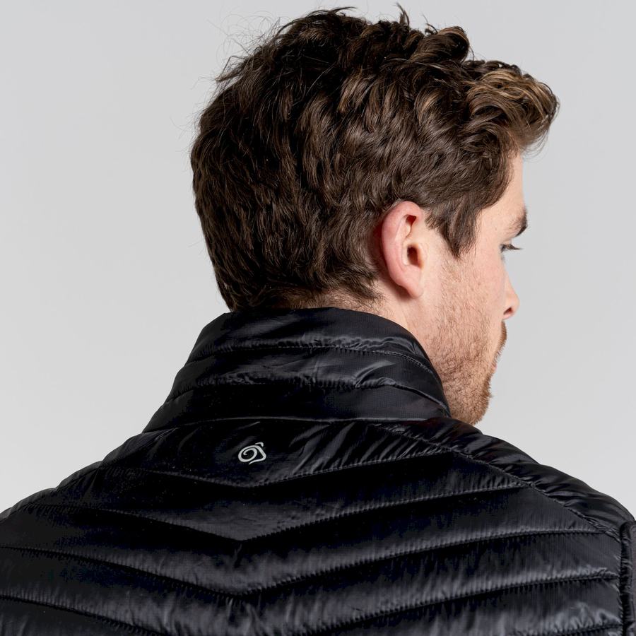 Black Craghoppers ExpoLite Insulated Vest Men's Gilets | NBJ4889QI