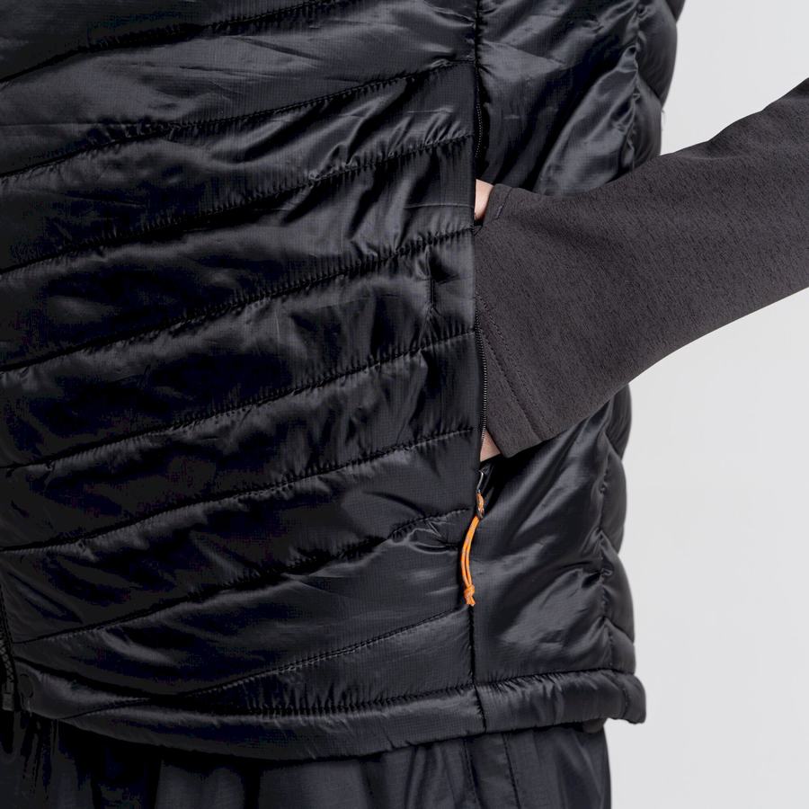 Black Craghoppers ExpoLite Insulated Vest Men's Gilets | NBJ4889QI