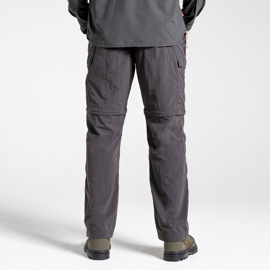 Black Craghoppers NosiLife II Men's Trousers | IJL7570TZ