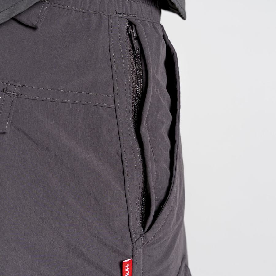 Black Craghoppers NosiLife II Men's Trousers | IJL7570TZ
