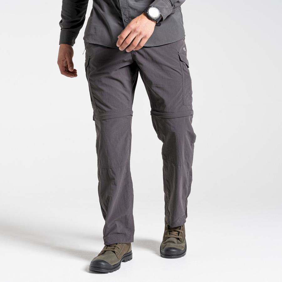 Black Craghoppers NosiLife II Men\'s Trousers | IJL7570TZ