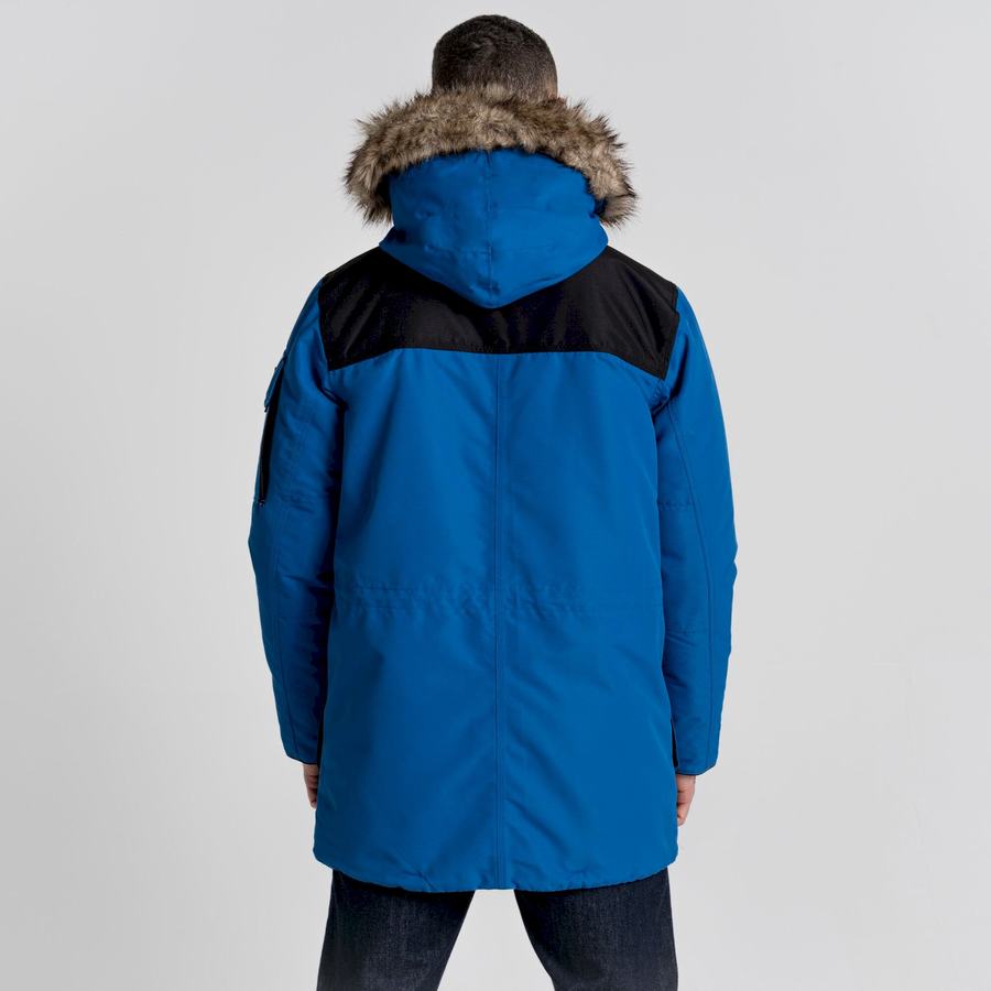 Blue Black Craghoppers Bishorn II Insulated Men's Jackets | JRF7325PS
