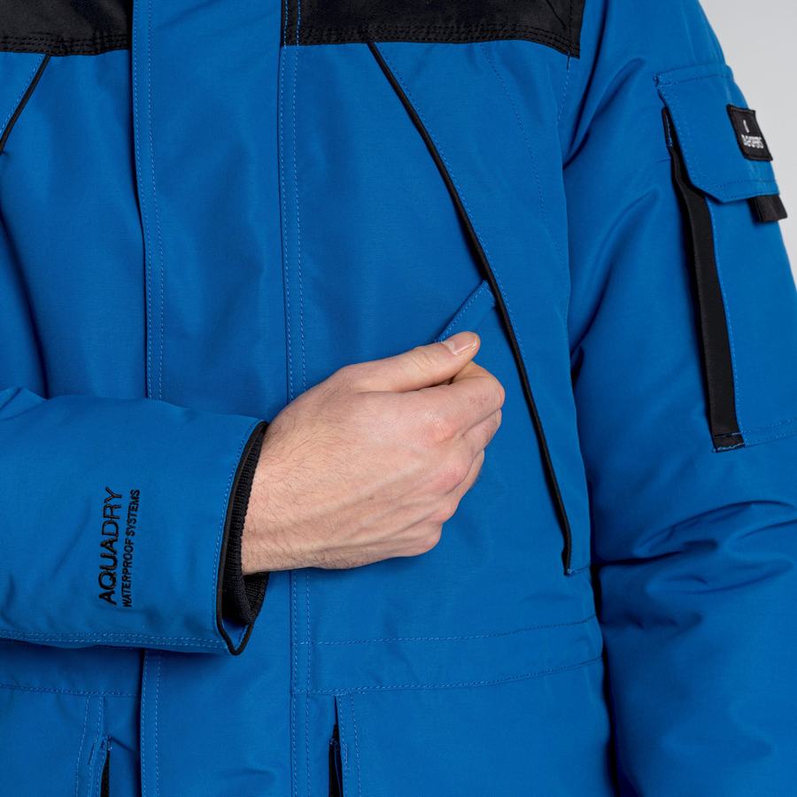 Blue Black Craghoppers Bishorn II Insulated Men's Jackets | JRF7325PS