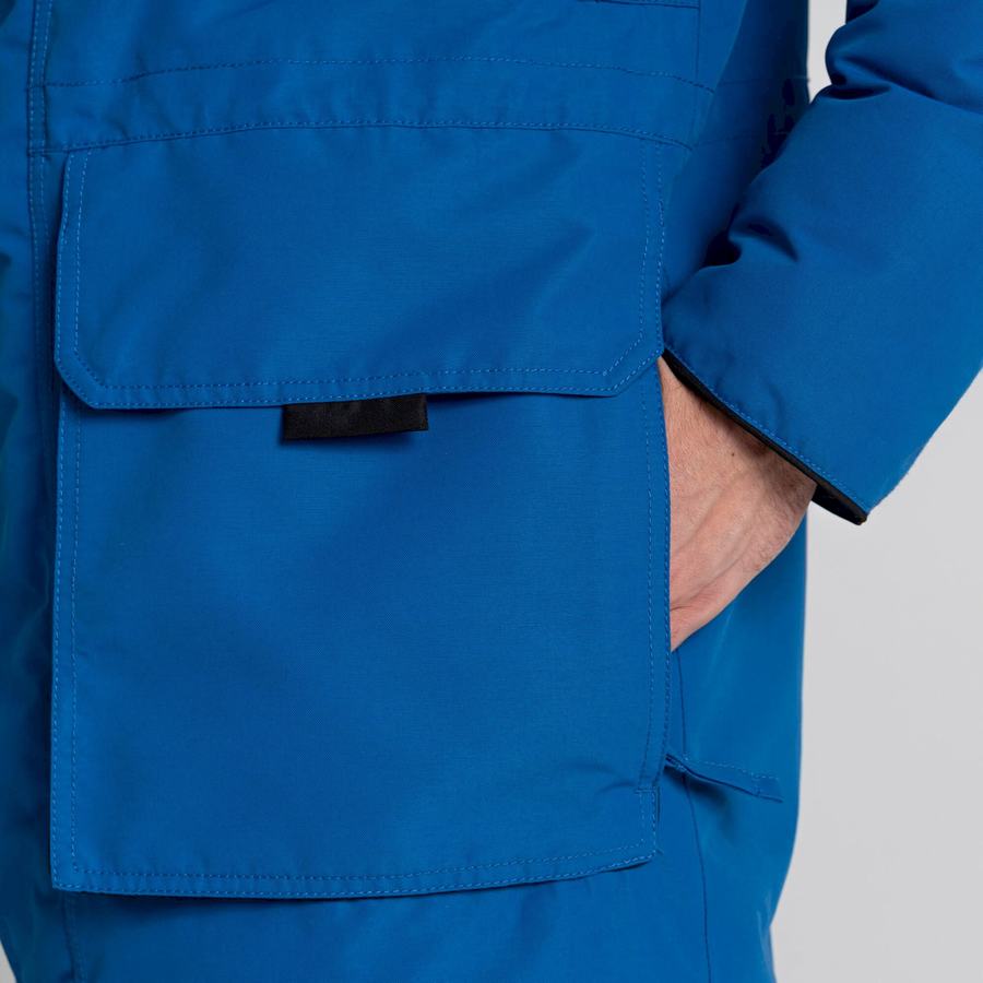 Blue Black Craghoppers Bishorn II Insulated Men's Jackets | JRF7325PS
