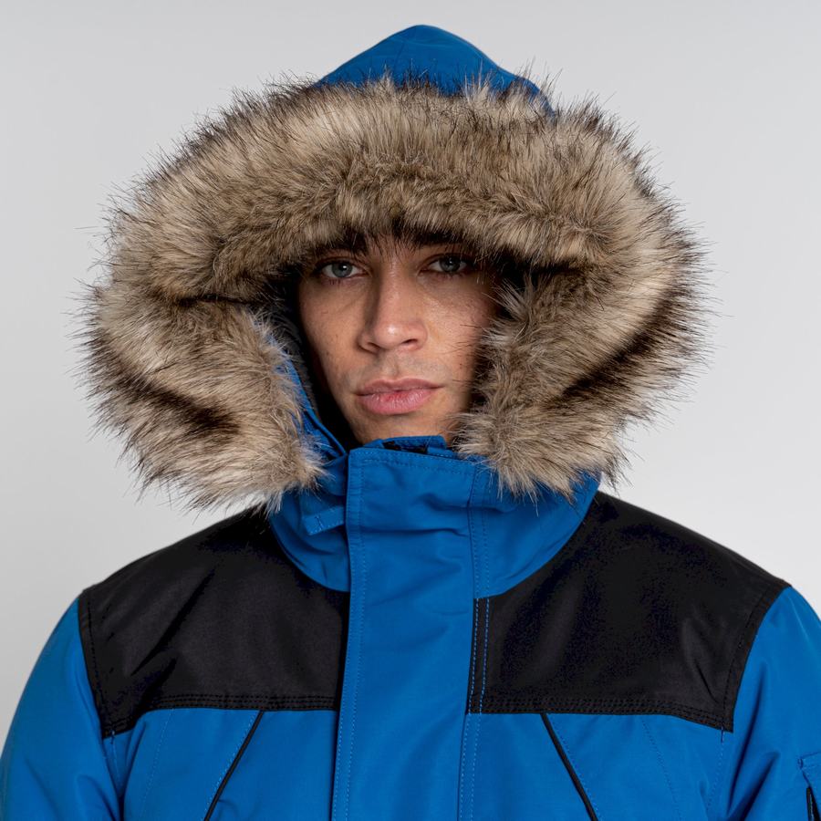 Blue Black Craghoppers Bishorn II Insulated Men's Jackets | JRF7325PS