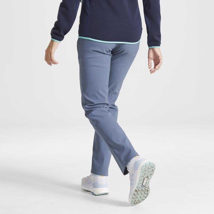 Blue Craghoppers Kiwi Pro II Women's Trousers | ZKX652CK