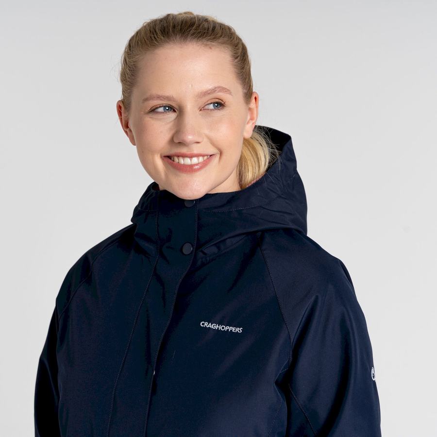 Blue Navy Craghoppers Denise 3 in 1 Women's Jackets | VBV1483WF