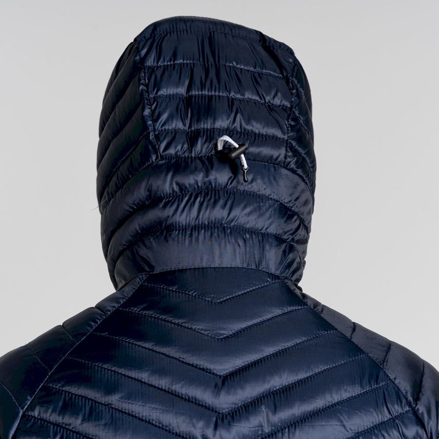 Blue Navy Craghoppers ExpoLite Insulated Hooded Women's Jackets | SQT247RU