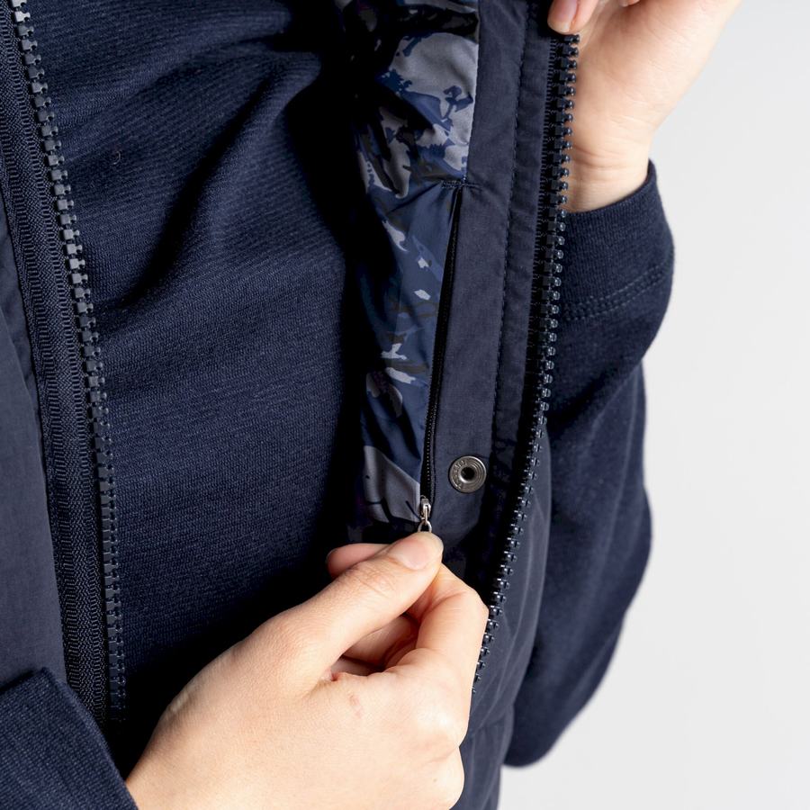 Blue Navy Craghoppers Langley Women's Gilets | OGY5941HA