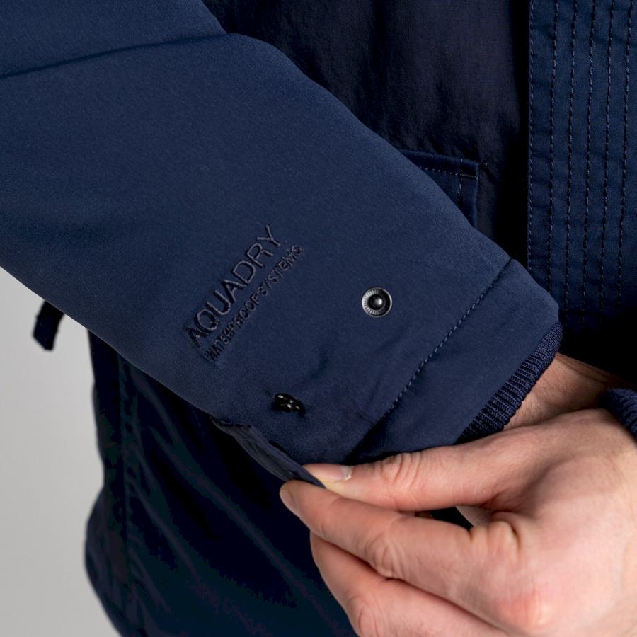 Blue Navy Craghoppers Sinclair Insulated Men's Jackets | LNK9773VK