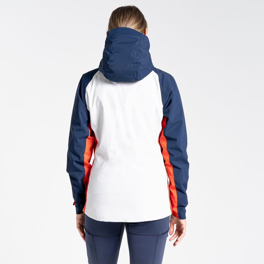 Blue Navy Grey Orange Craghoppers Anza Women's Jackets | XSD6325EN
