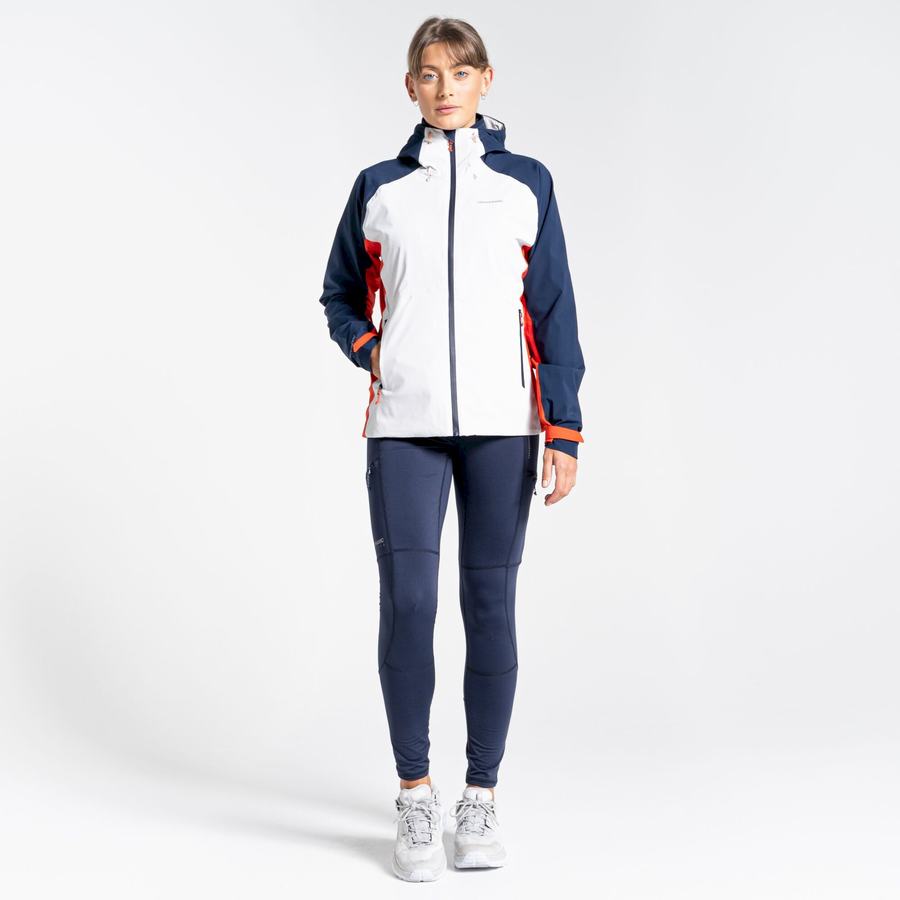 Blue Navy Grey Orange Craghoppers Anza Women's Jackets | XSD6325EN