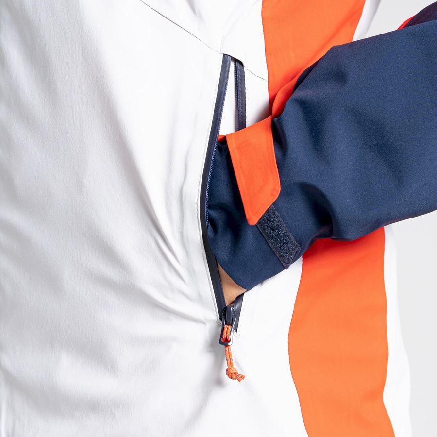 Blue Navy Grey Orange Craghoppers Anza Women's Jackets | XSD6325EN