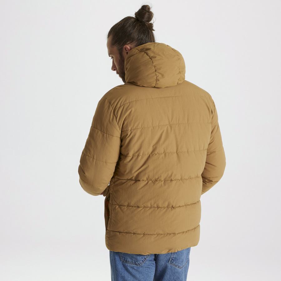 Dark Khaki Craghoppers Insulated Cromarty Men's Jackets | EIK2741JX