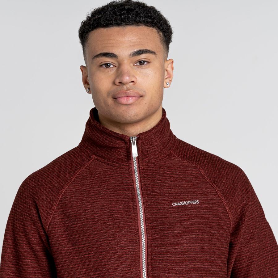 Dark Red Craghoppers Elton Men's Jackets | FFV3249JS