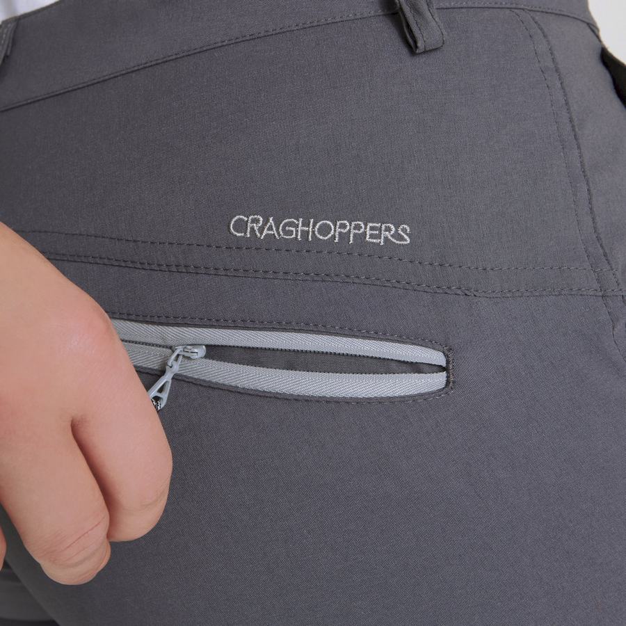 Deep Grey Craghoppers Kiwi Pro Expedition Women's Trousers | SXJ2829OB