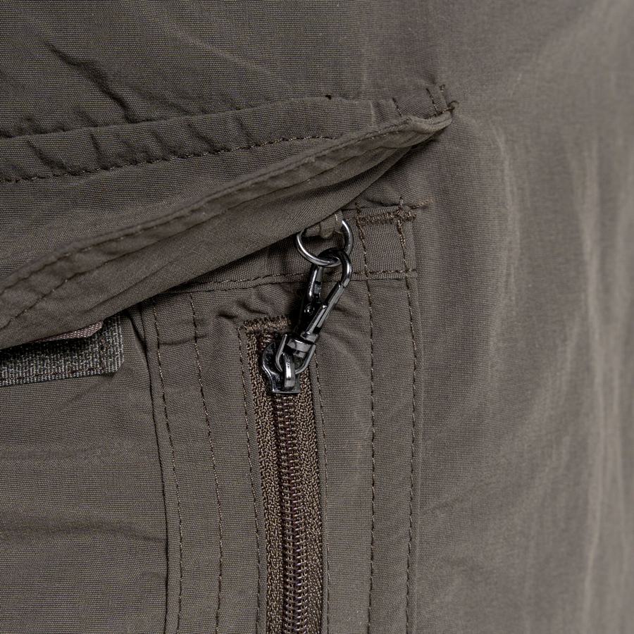 Green Craghoppers NosiLife Cargo II Men's Shorts | VFS5116OH