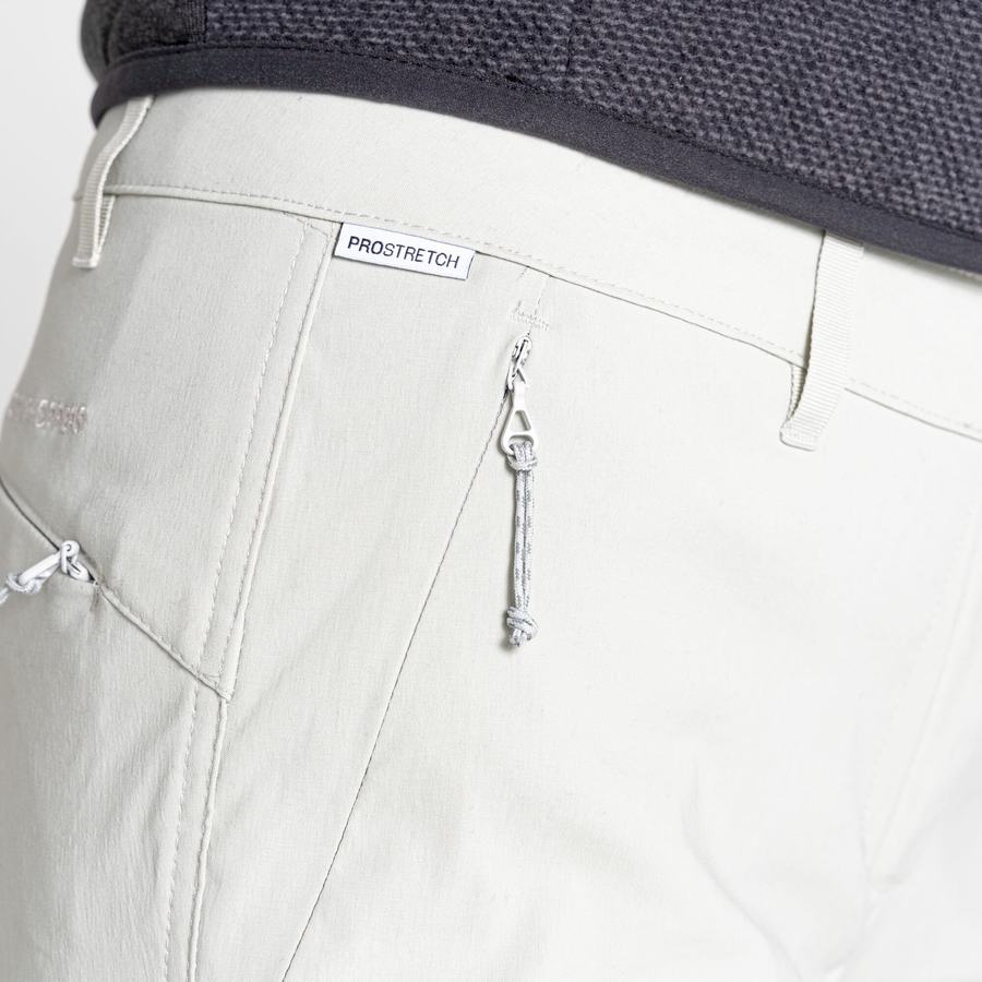 Grey Craghoppers Kiwi Pro II Crop Women's Trousers | SGQ2384RT