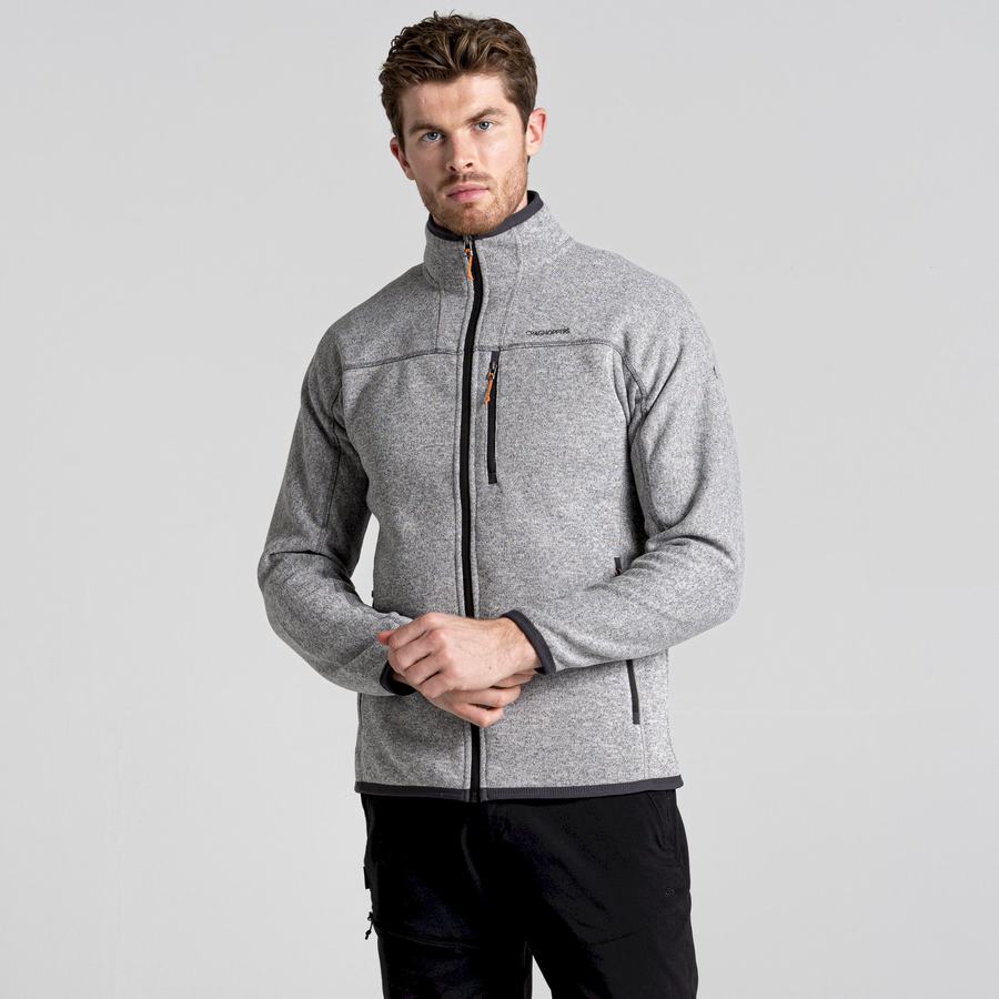 Grey Craghoppers Torney Men's Sweaters | OLQ4862XG