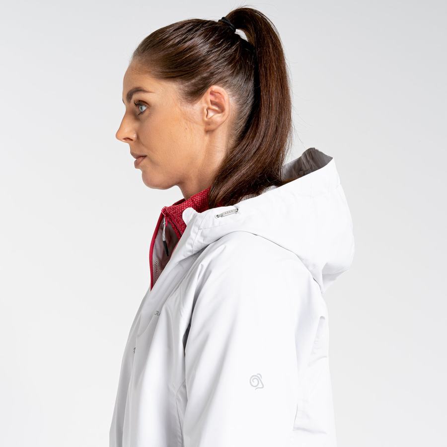 Grey Craghoppers Waterproof Atlas Women's Jackets | TID3580ZS