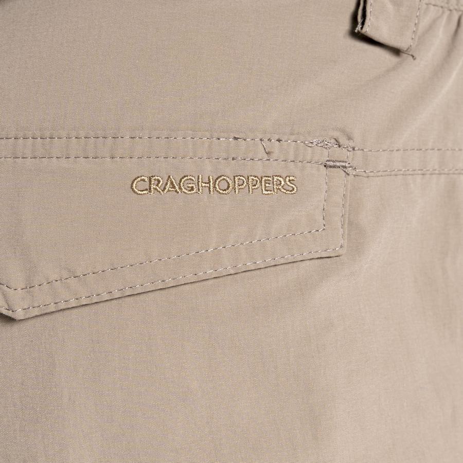 Khaki Craghoppers NosiLife Cargo II Men's Trousers | EQE3044DX