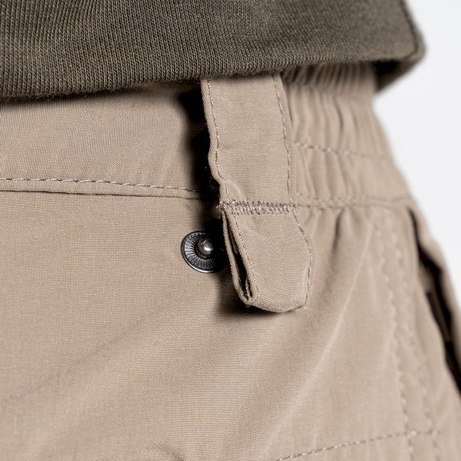 Khaki Craghoppers NosiLife Cargo II Men's Trousers | EQE3044DX