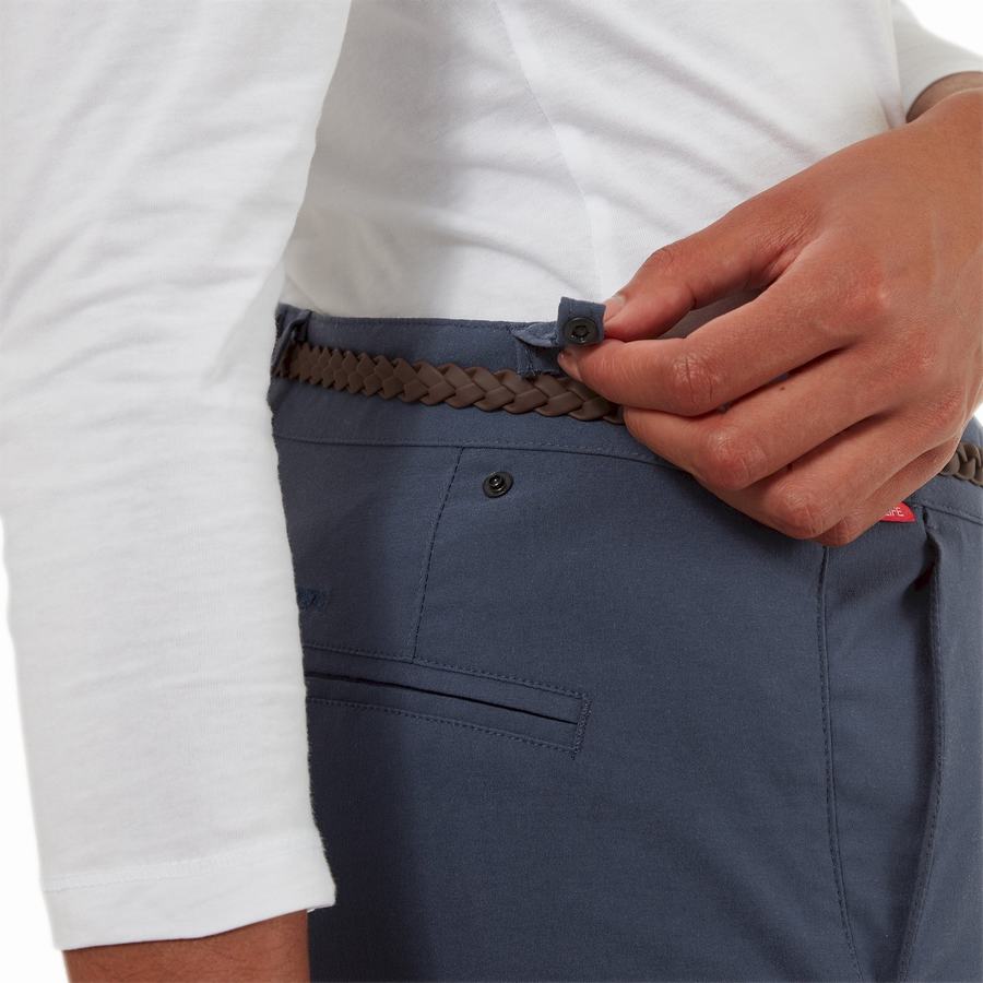 Navy Craghoppers Dynamic Women's Shorts | DBQ3981TV