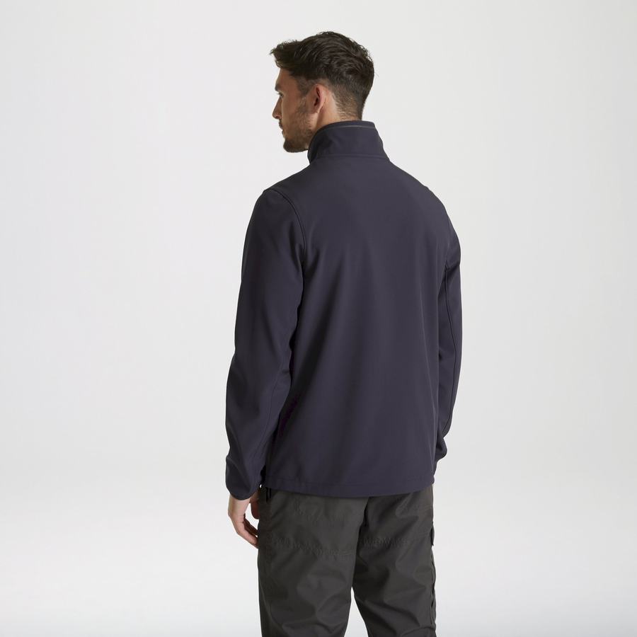 Navy Craghoppers Expert Basecamp Softshell Men's Jackets | IOK6312BI
