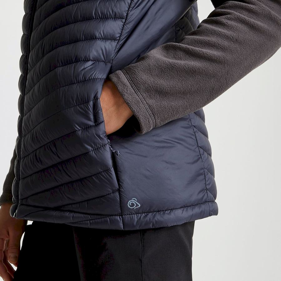 Navy Craghoppers Expert Expolite Thermal Vest Men's Gilets | EFC8374IL
