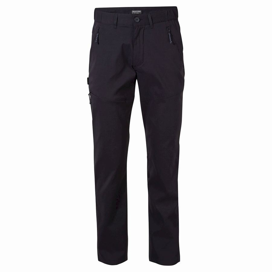 Navy Craghoppers Kiwi Pro II Men's Trousers | WOP1452QD