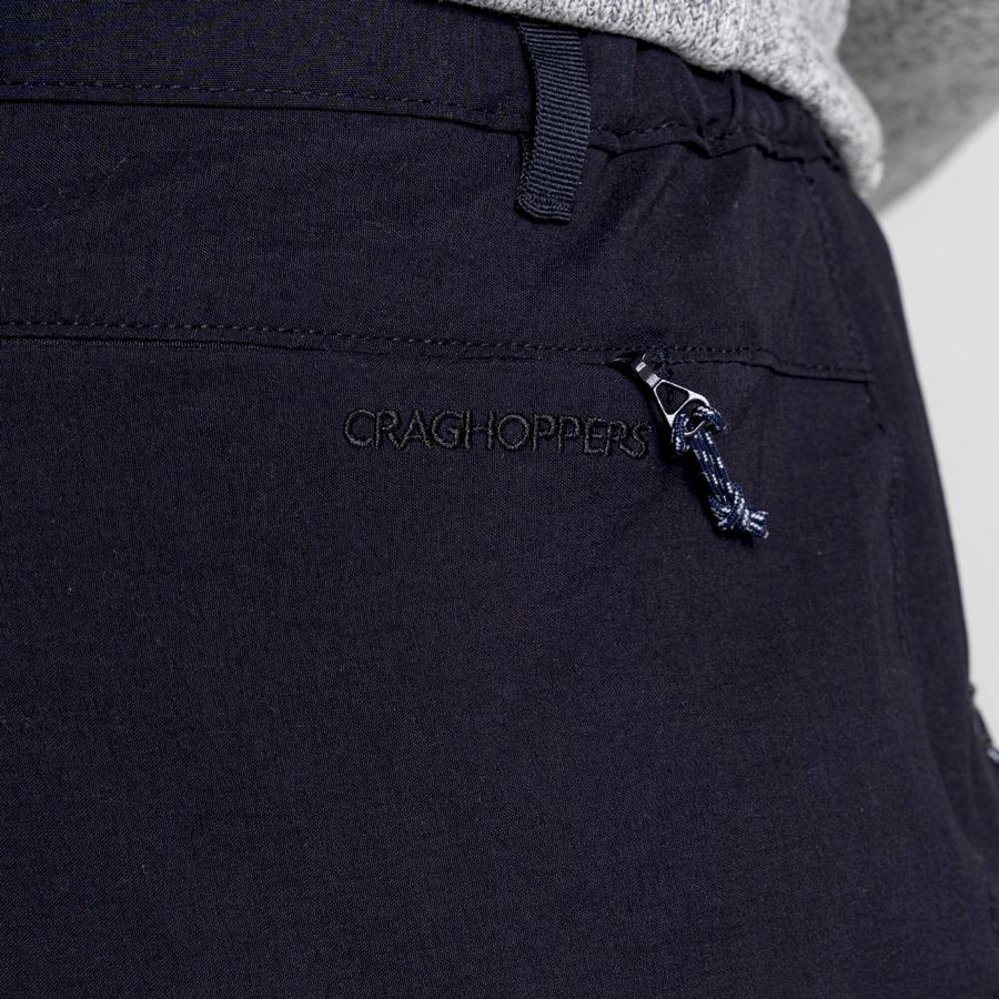 Navy Craghoppers Kiwi Pro II Men's Trousers | WOP1452QD