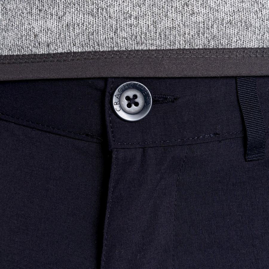 Navy Craghoppers Kiwi Pro II Men's Trousers | WOP1452QD
