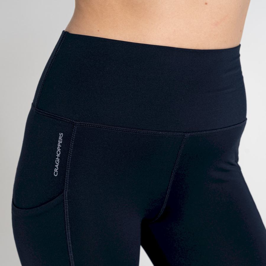 Navy Craghoppers Kiwi Thermal Women's Leggings | QZB1226ZI