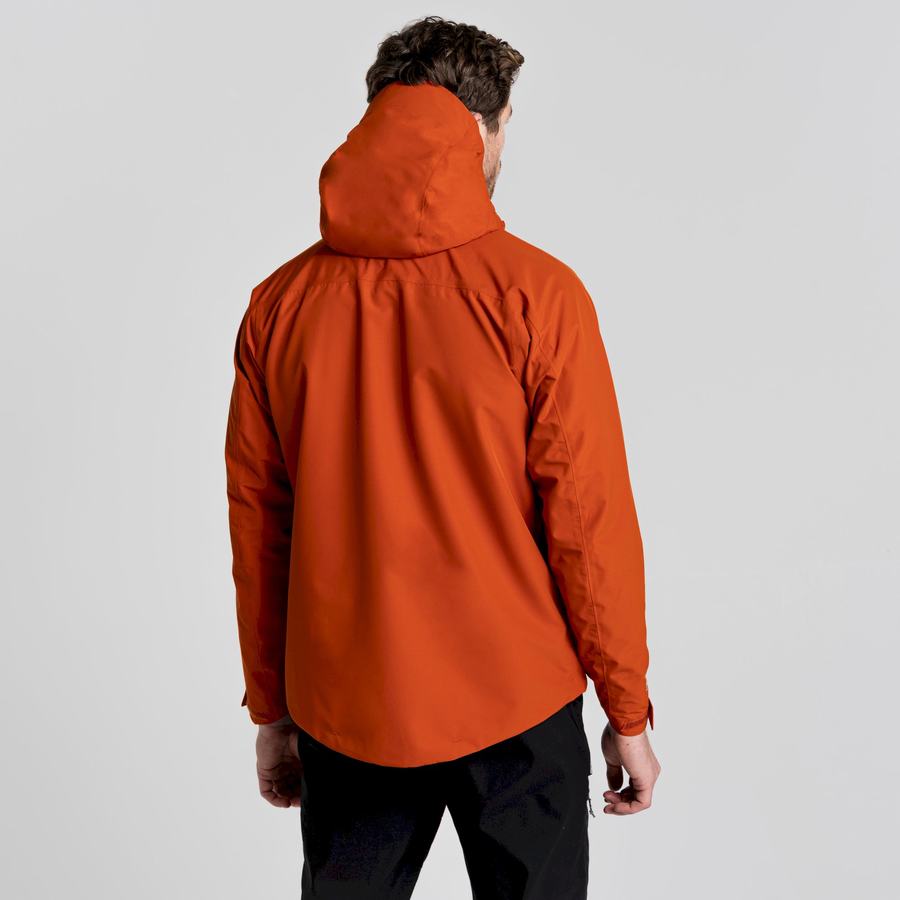 Orange Craghoppers Creevey Men's Jackets | BDL875VR