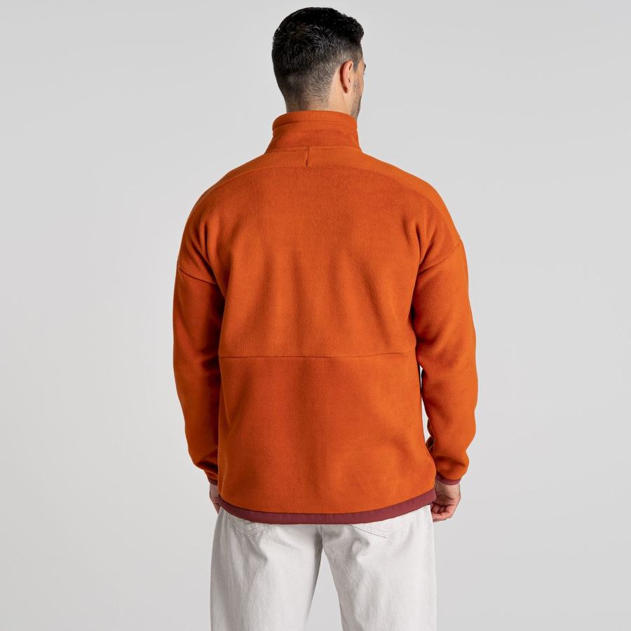 Orange Craghoppers Spindle Men's Sweaters | YKF4097MS