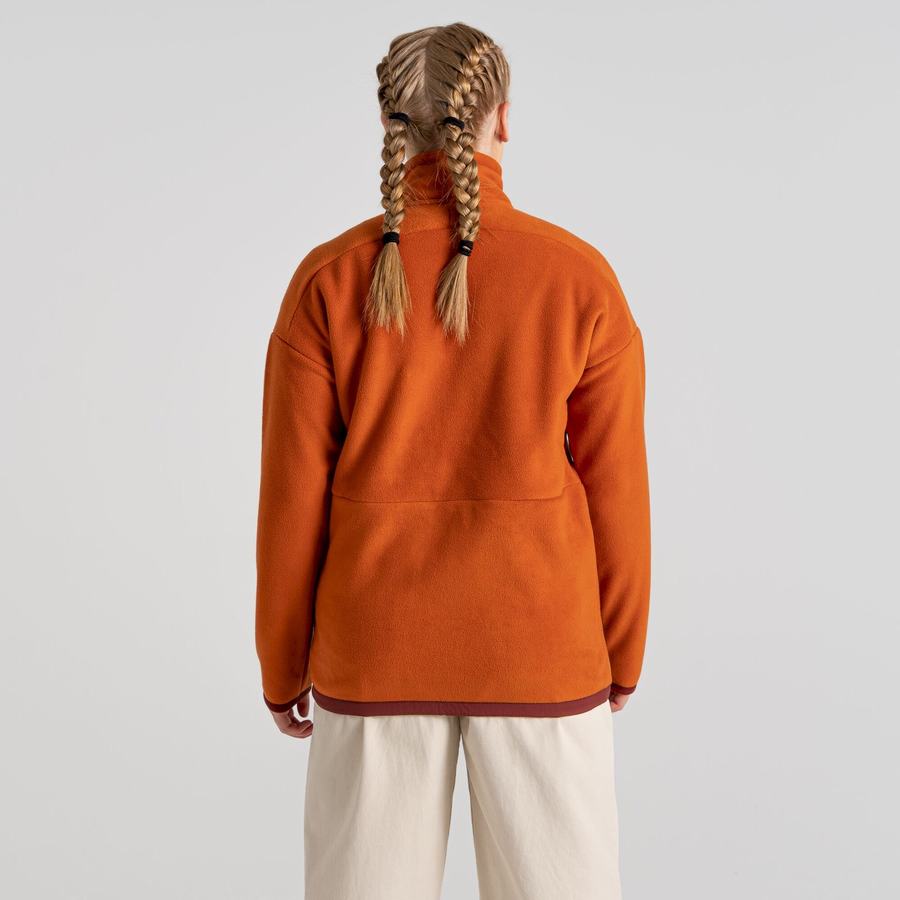 Orange Craghoppers Spindle Men's Sweaters | YKF4097MS