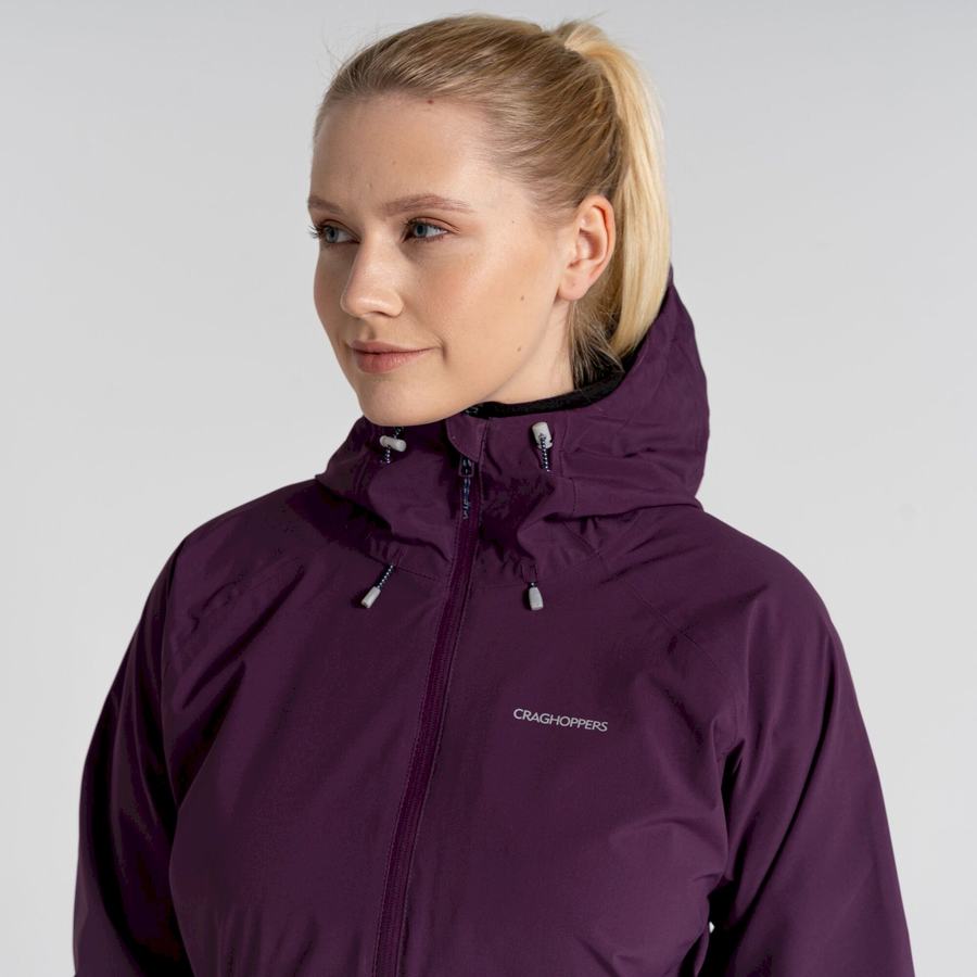 Purple Craghoppers Anza Women's Jackets | FPA9557AR