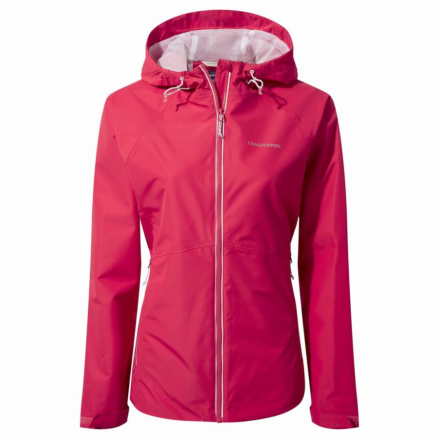 Purple Flower Craghoppers Brielle Women\'s Jackets | QHJ8984HZ