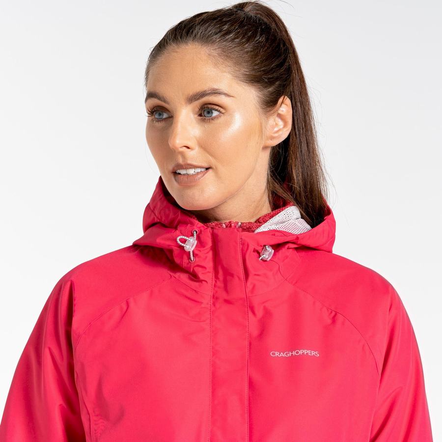 Purple Flower Craghoppers Waterproof Orion Women's Jackets | XCU6834IS
