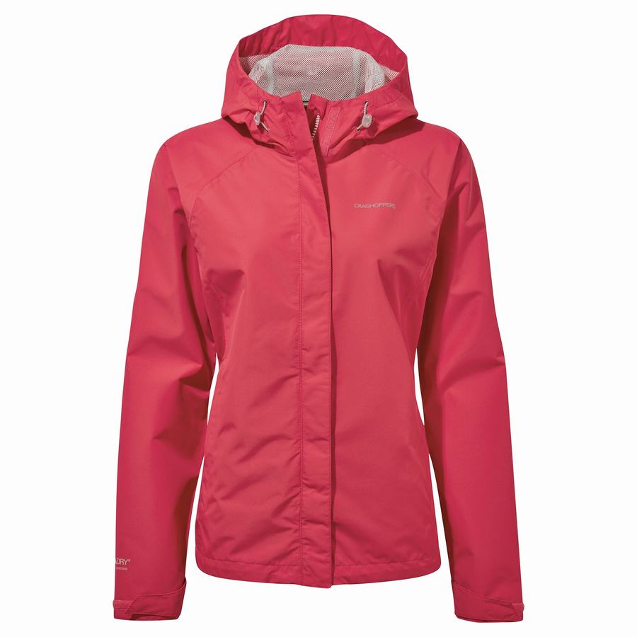 Purple Flower Craghoppers Waterproof Orion Women\'s Jackets | XCU6834IS